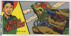 Vilda västern 1956 nr 24 omslag serier