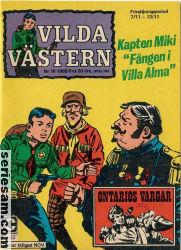 Vilda västern 1968 nr 16 omslag serier