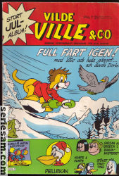 Vilde Ville julalbum 1980 omslag serier