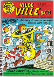 Vilde Ville & C:O 1981 nr 3 omslag serier