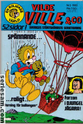 Vilde Ville & C:O 1983 nr 3 omslag serier