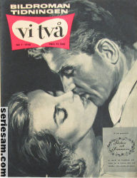 Vi två 1958 nr 1 omslag serier Vi två 1958 nr 1 omslag serier