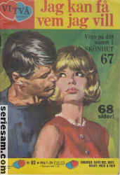 Vi två-biblioteket 1967 nr 92 omslag serier