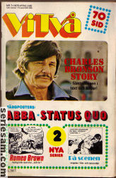 Vi två 1975 nr 7 omslag serier Vi två 1975 nr 7 omslag serier