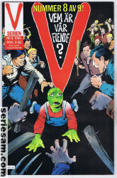 V-serien 1986 nr 8 omslag serier