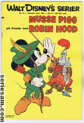 Walt Disneys serier 1965 nr 15 omslag serier