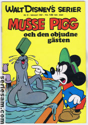 Walt Disneys serier 1969 nr 2 omslag serier Walt Disneys serier 1969 nr 2 omslag serier