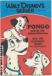 Walt Disneys serier 1971 nr 1 omslag serier Walt Disneys serier 1971 nr 1 omslag serier