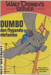 Walt Disneys serier 1971 nr 4 omslag serier Walt Disneys serier 1971 nr 4 omslag serier