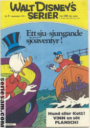 Walt Disneys serier 1974 nr 9 omslag serier