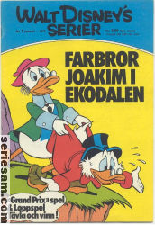 Walt Disneys serier 1975 nr 1 omslag serier Walt Disneys serier 1975 nr 1 omslag serier