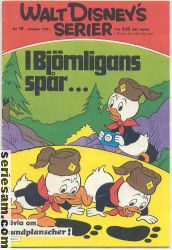 Walt Disneys serier 1975 nr 10 omslag serier Walt Disneys serier 1975 nr 10 omslag serier