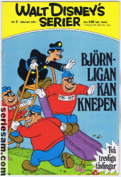 Walt Disneys serier 1975 nr 2 omslag serier Walt Disneys serier 1975 nr 2 omslag serier