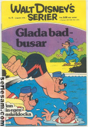 Walt Disneys serier 1975 nr 8 omslag serier Walt Disneys serier 1975 nr 8 omslag serier