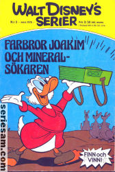 Walt Disneys serier 1976 nr 3 omslag serier Walt Disneys serier 1976 nr 3 omslag serier
