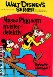 Walt Disneys serier 1976 nr 9 omslag serier Walt Disneys serier 1976 nr 9 omslag serier