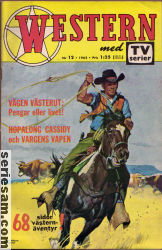 Western med TV-serier 1962 nr 12 omslag serier Western med TV-serier 1962 nr 12 omslag serier
