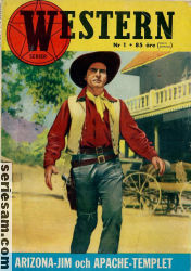 Westernserier 1960 nr 1 omslag serier