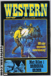 Westernserier 1980 nr 6 omslag serier