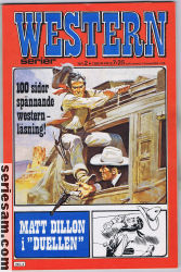 Westernserier 1981 nr 2 omslag serier Westernserier 1981 nr 2 omslag serier