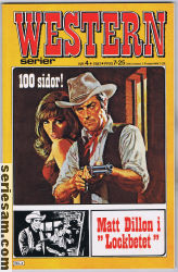Westernserier 1981 nr 4 omslag serier Westernserier 1981 nr 4 omslag serier