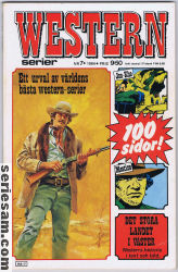 Westernserier 1984 nr 7 omslag serier Westernserier 1984 nr 7 omslag serier