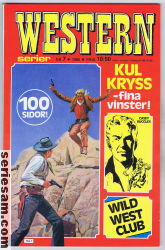 Westernserier 1985 nr 7 omslag serier Westernserier 1985 nr 7 omslag serier