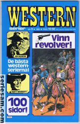 Westernserier 1985 nr 9 omslag serier Westernserier 1985 nr 9 omslag serier
