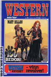 Westernserier 1986 nr 9 omslag serier