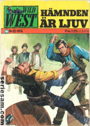 Wild West 1974 nr 12 omslag serier