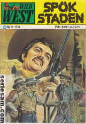 Wild West 1974 nr 9 omslag serier