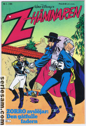 Zorro 1981 nr 1 omslag serier