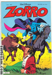Zorro 1981 nr 6 omslag serier