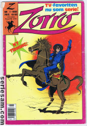 Zorro 1988 nr 1 omslag serier