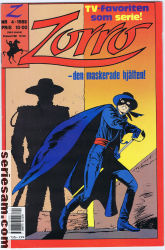 Zorro 1988 nr 4 omslag serier