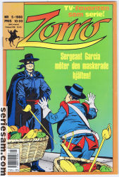 Zorro 1988 nr 5 omslag serier