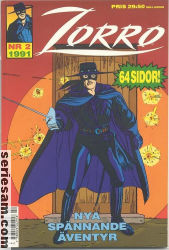Zorro 1991 nr 2 omslag serier